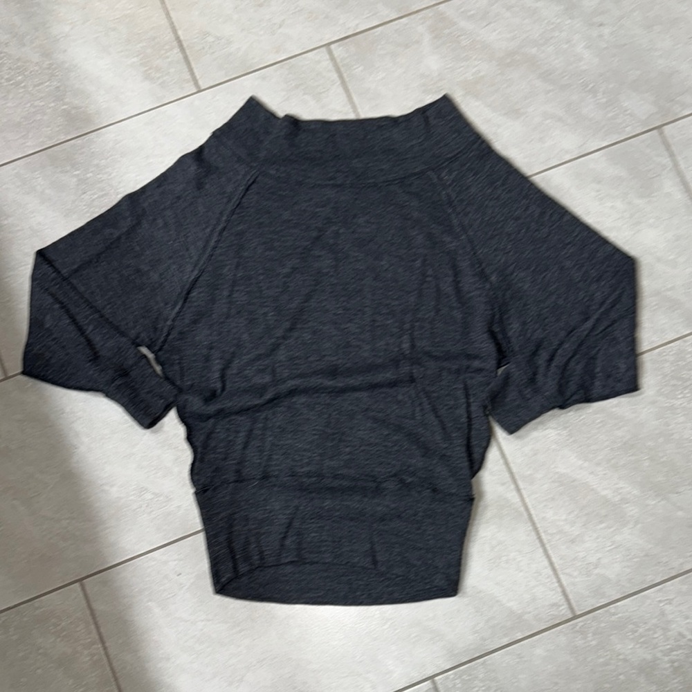 We The Free Charcoal Gray Top size Xsmall. EUC